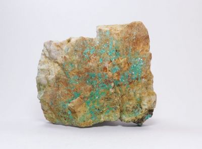 Chalkofylit - Svätodušná, Ľubietová, Slovensko